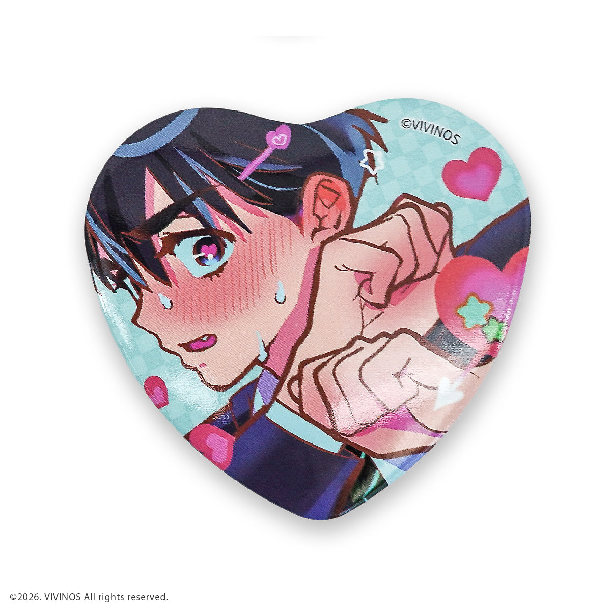 ALIEN STAGE × ふもコレ ハート缶バッジ [BOX販売]｜ふもコレ(Fumo