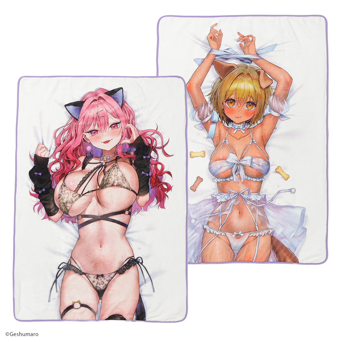 ギャルゲーマーに褒められたい × ふもコレ ブランケット