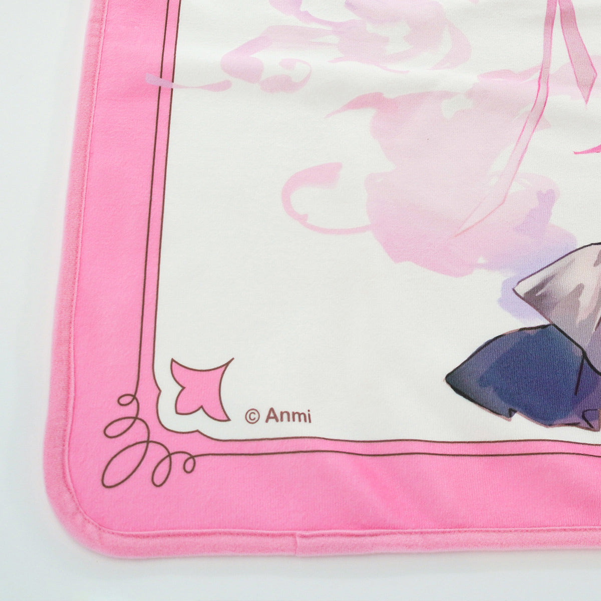 ふもコレ×Anmi 特大ブランケット − ピンクキョンシー −