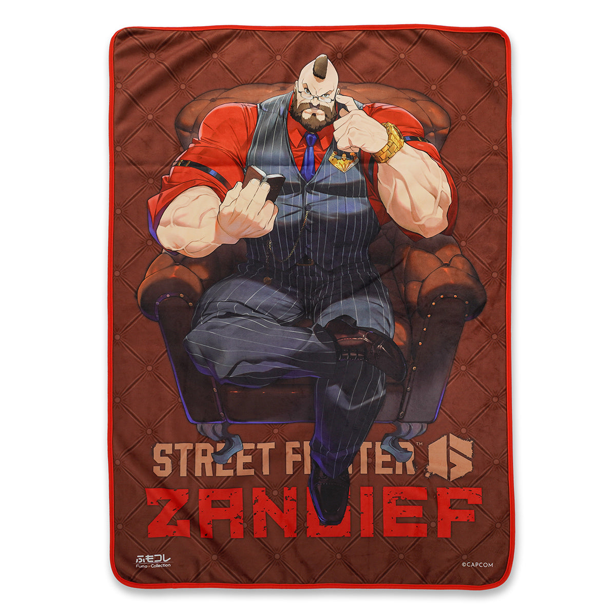 ふもコレ × STREET FIGHTER 6 ブランケット ザンギエフ