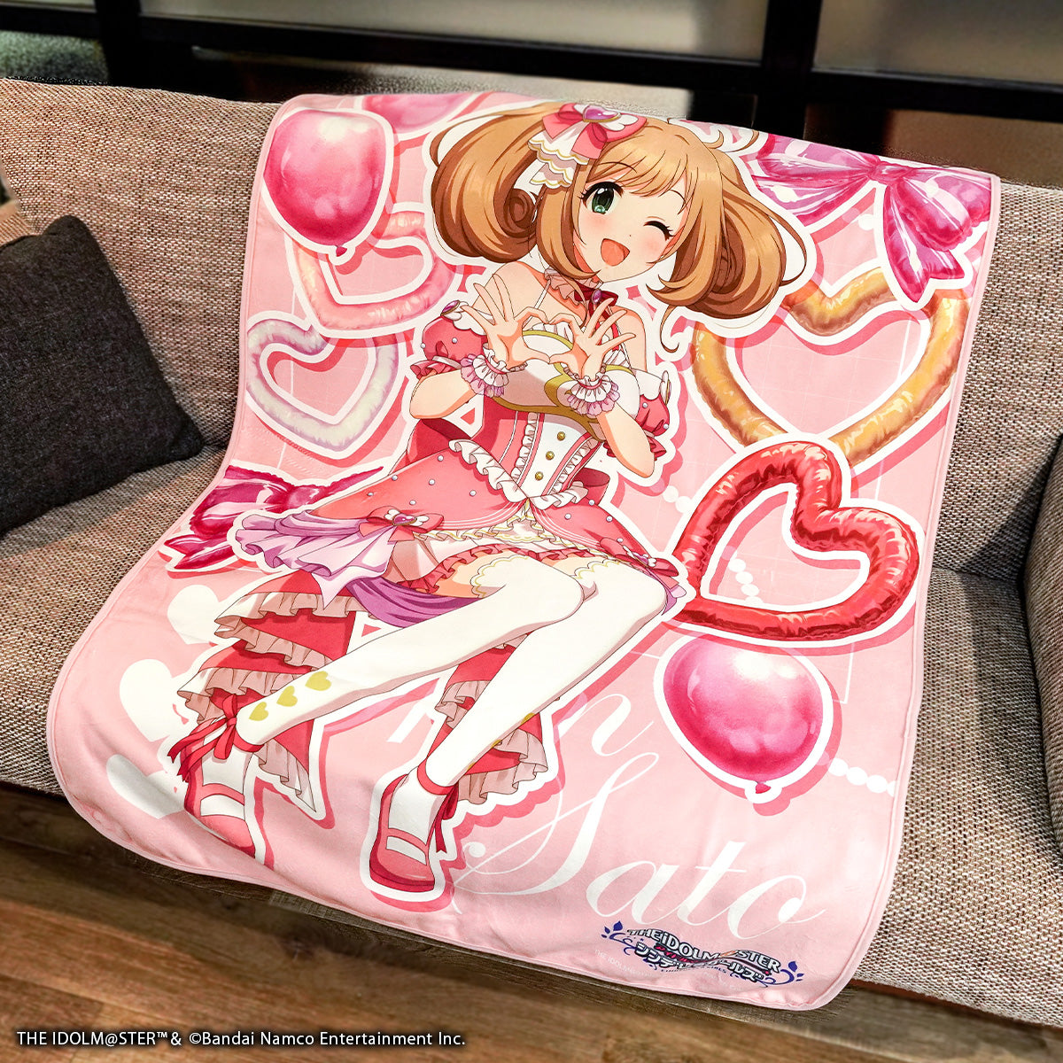 アイドルマスター シンデレラガールズ × ふもコレ ブランケット 佐藤心