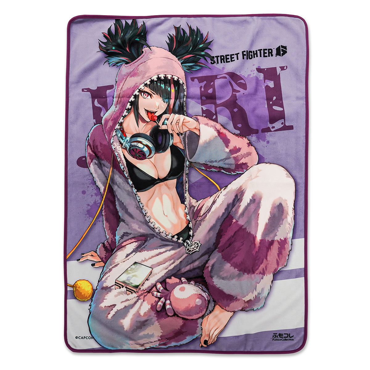 ふもコレ × STREET FIGHTER 6 ブランケット ジュリ