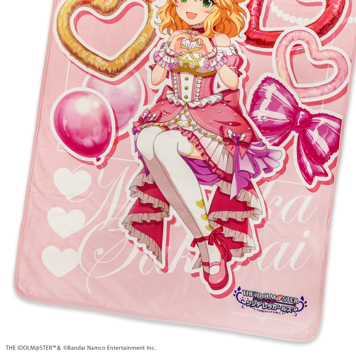 お取り置き　さくらももこ ブランケット アイドルマスター シンデレラガールズ × ふもコレ ブランケット 櫻井