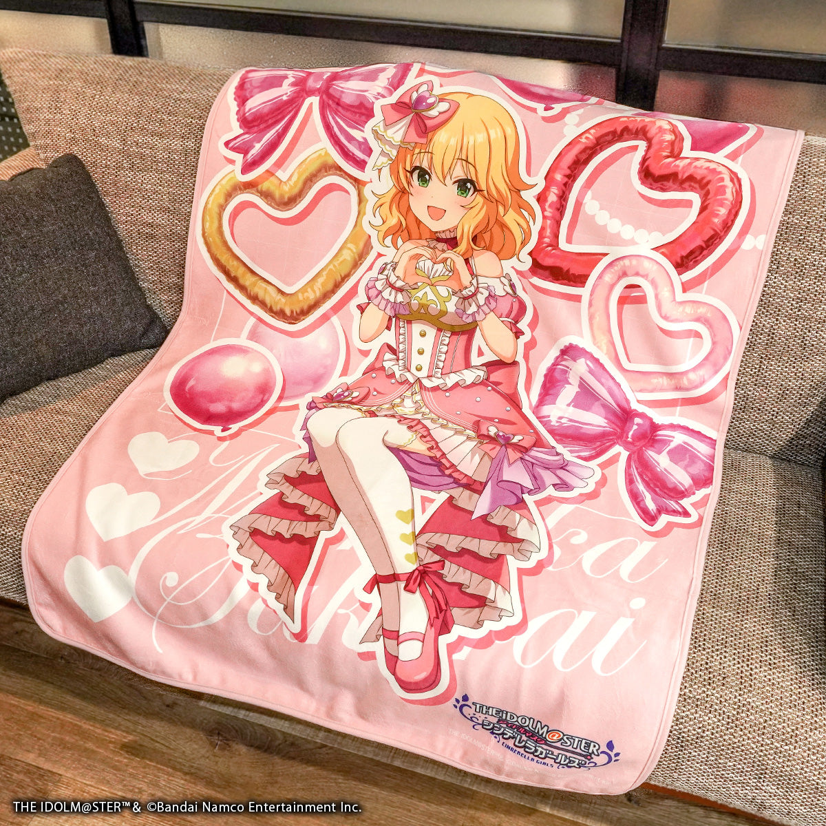 アイドルマスター シンデレラガールズ × ふもコレ ブランケット 櫻井