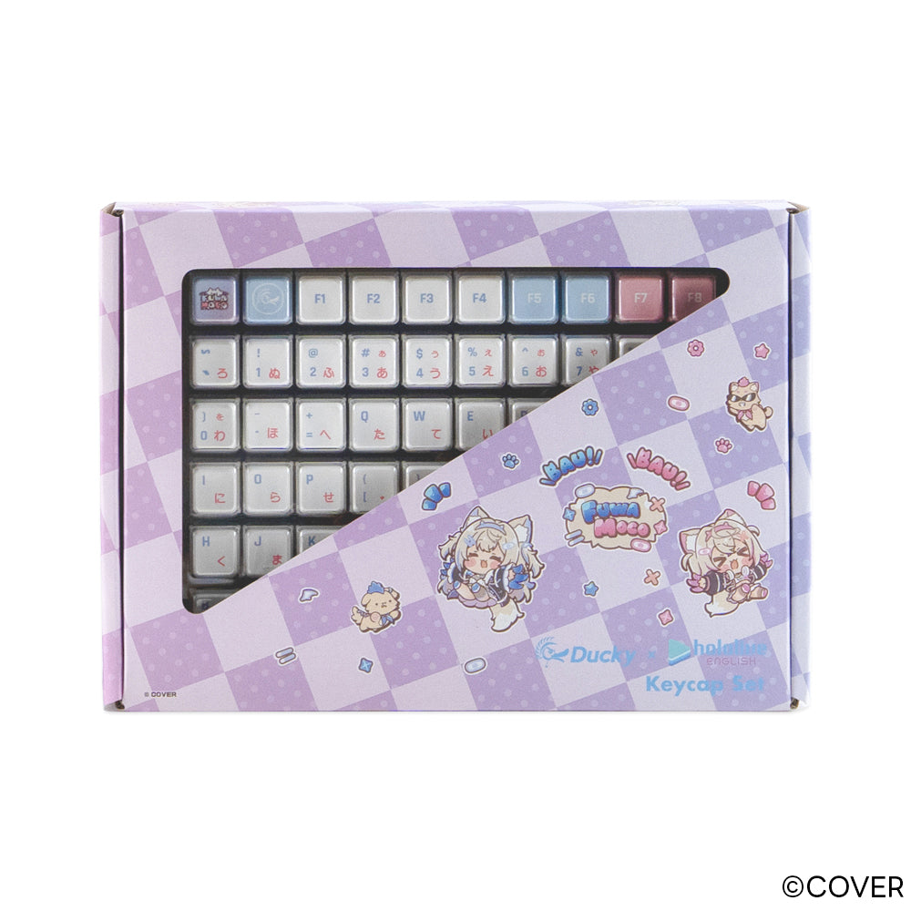 Ducky × hololive English FUWAMOCO 限定 キーキャップセット｜ふも