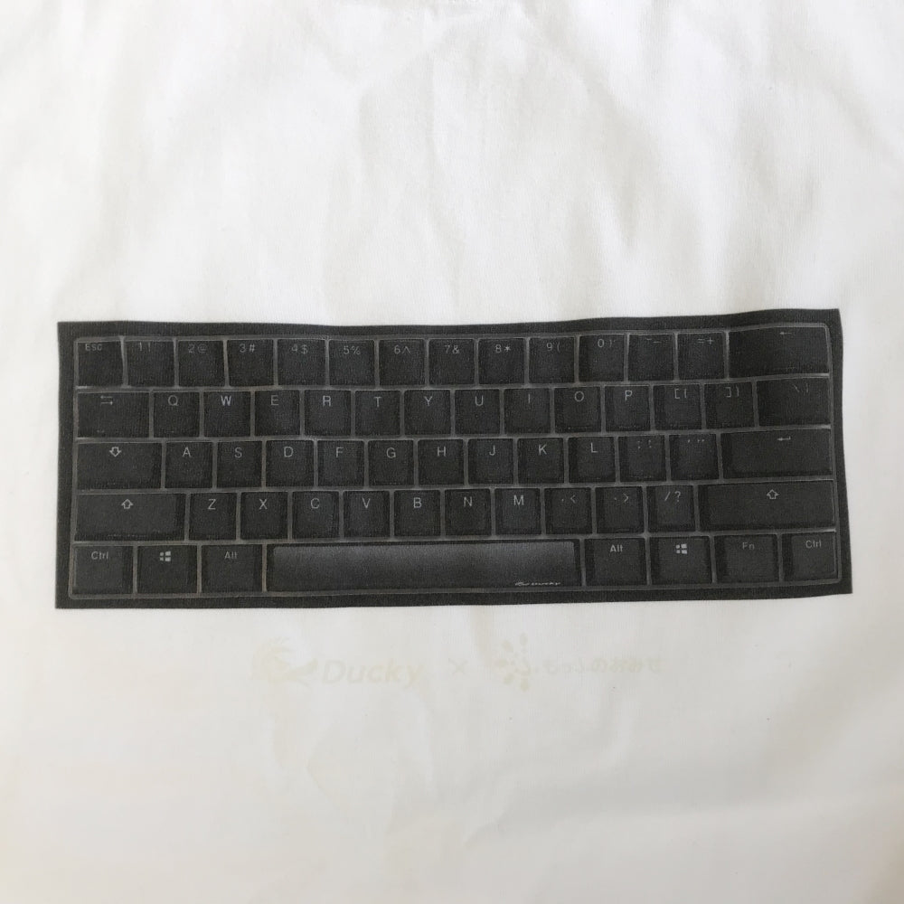 ふもコレ T-shirt Ducky White