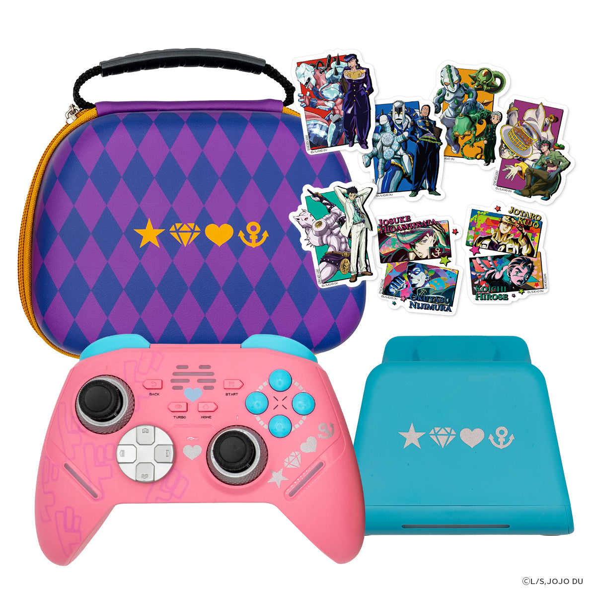 ジョジョの奇妙な冒険 ダイヤモンドは砕けない コラボレーション コントローラー(ゲームパッド) 豪華版