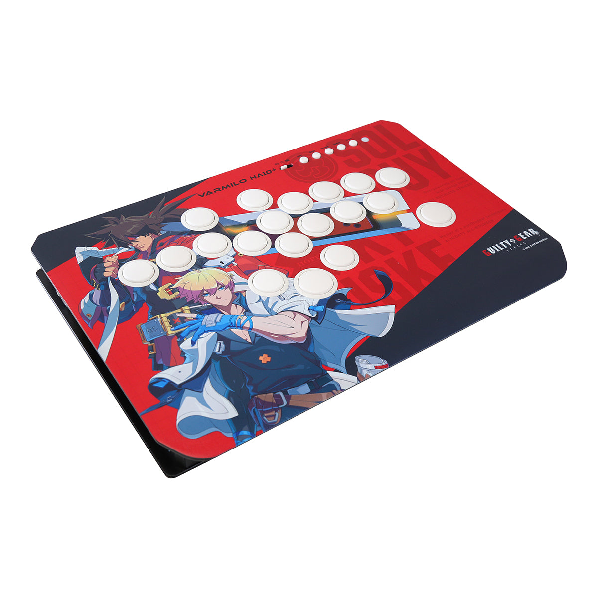 GUILTY GEAR -STRIVE- × ふもコレ レバーレスコントローラー ソル＆カイ(VARMILO HA10+)