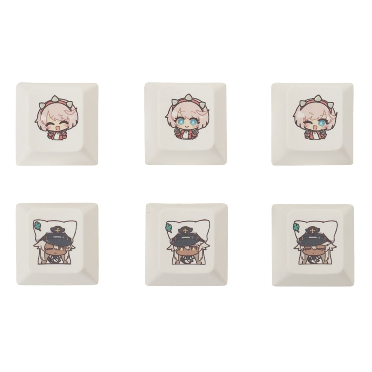 GUILTY GEAR -STRIVE- × ふもコレ キーキャップセット エルフェルト＆ラムレザル