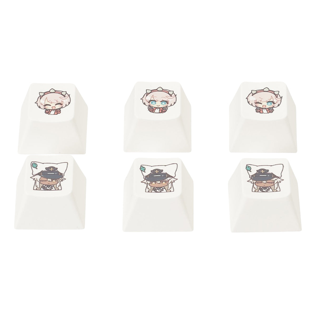 GUILTY GEAR -STRIVE- × ふもコレ キーキャップセット エルフェルト＆ラムレザル