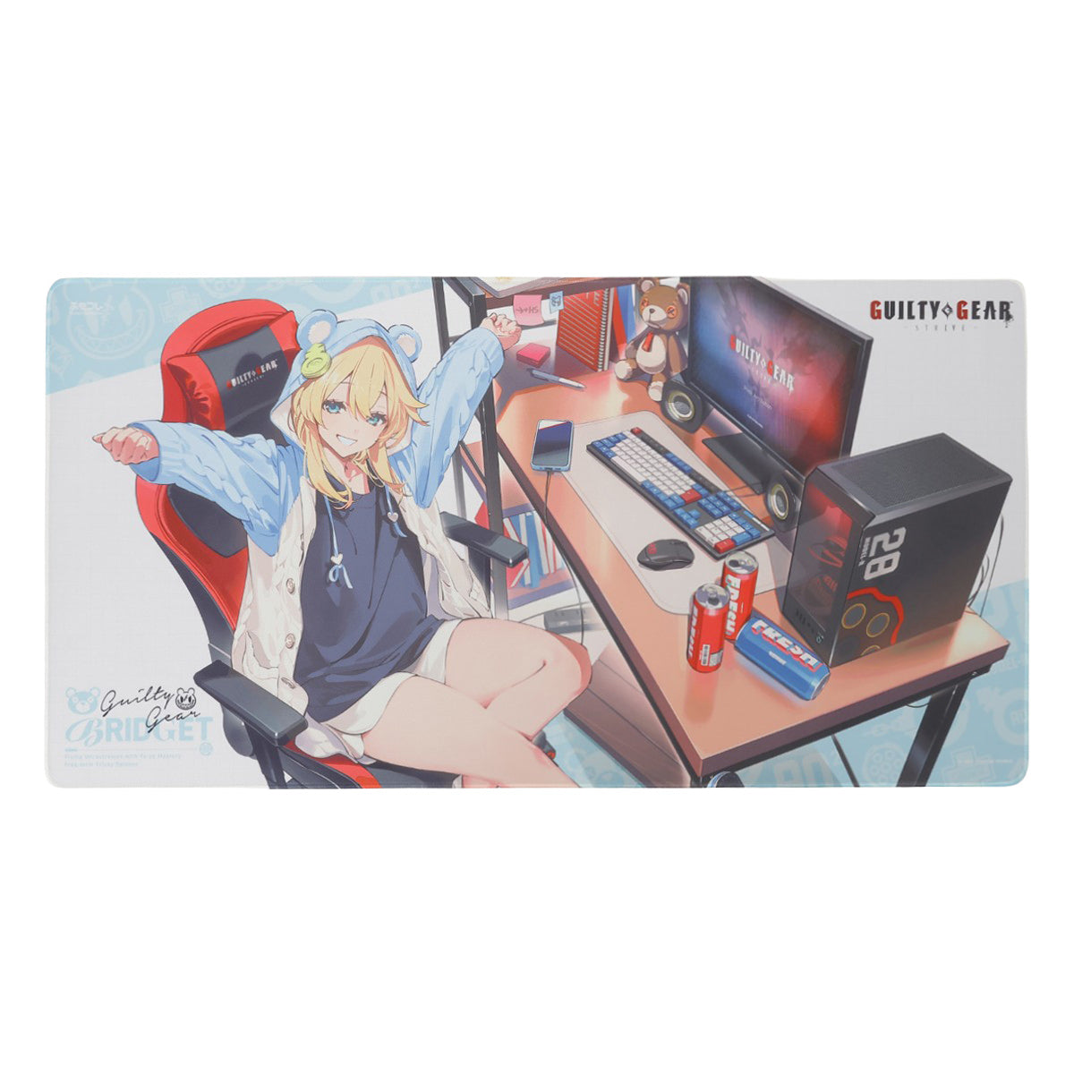 GUILTY GEAR -STRIVE- × ふもコレ ゲーミングマウスパッド ブリジット 2XL (Odin Gaming)