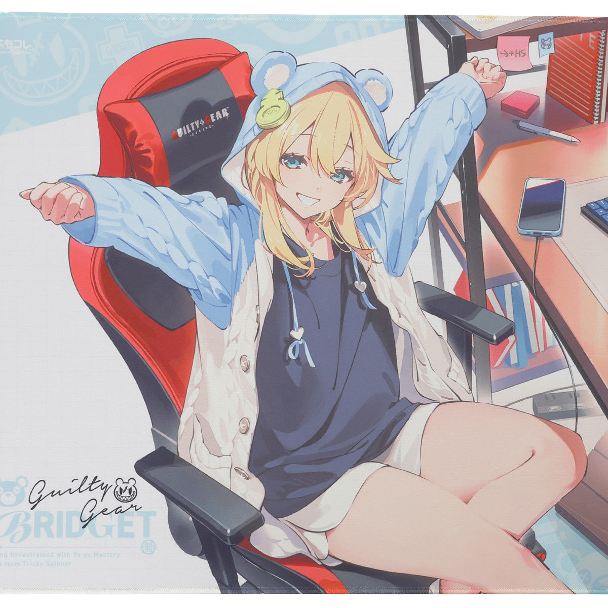 GUILTY GEAR -STRIVE- × ふもコレ ゲーミングマウスパッド ブリジット