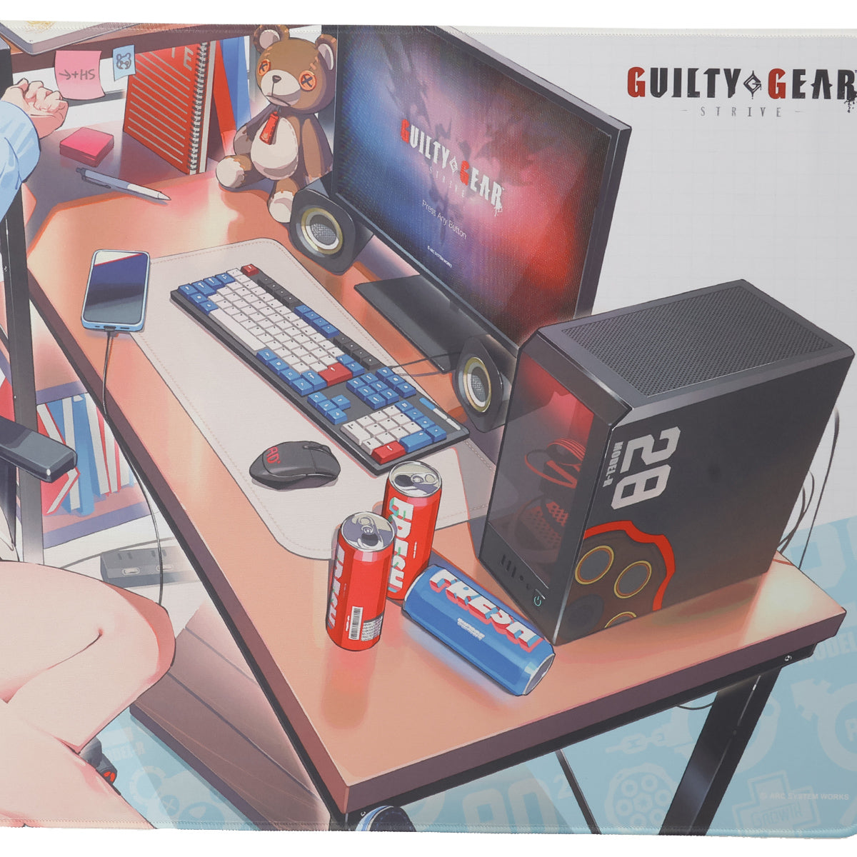 【GOOD LIFE】プロモ2枚セット GUILTY GEAR -STRIVE- × ふもコレ ゲーミングマウスパッド ブリジット