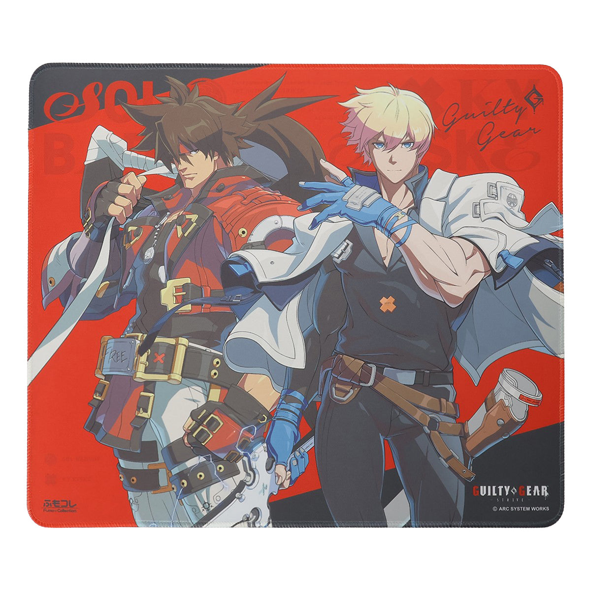 GUILTY GEAR -STRIVE- × ふもコレ ゲーミングマウスパッド ソル＆カイ XL (Odin Gaming )