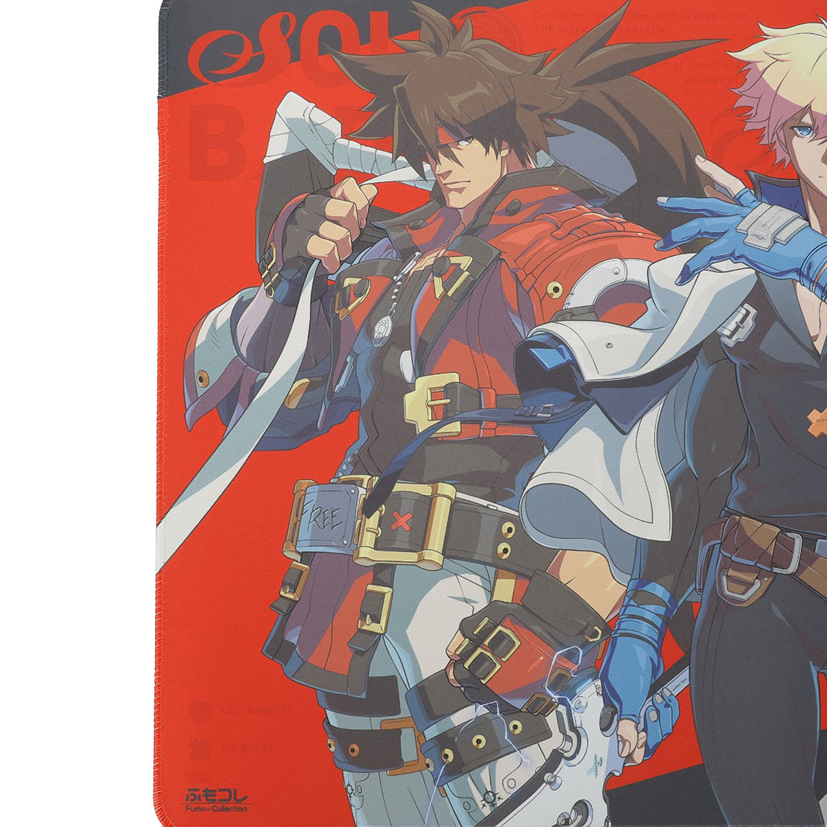 GUILTY GEAR -STRIVE- × ふもコレ ゲーミングマウスパッド ソル＆カイ