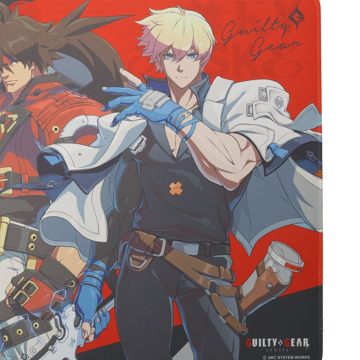 GUILTY GEAR -STRIVE- × ふもコレ ゲーミングマウスパッド ソル＆カイ