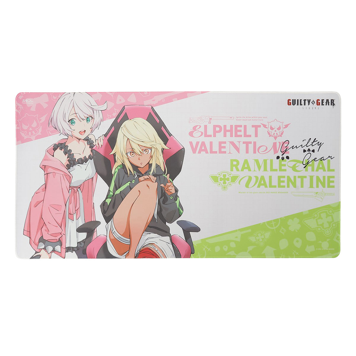 GUILTY GEAR -STRIVE- × ふもコレ ゲーミングマウスパッド エルフェルト＆ラムレザル 2XL (Odin Gaming)