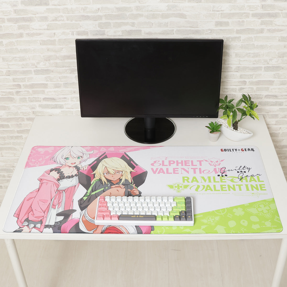 GUILTY GEAR -STRIVE- × ふもコレ ゲーミングマウスパッド エルフェルト＆ラムレザル 2XL (Odin Gaming)
