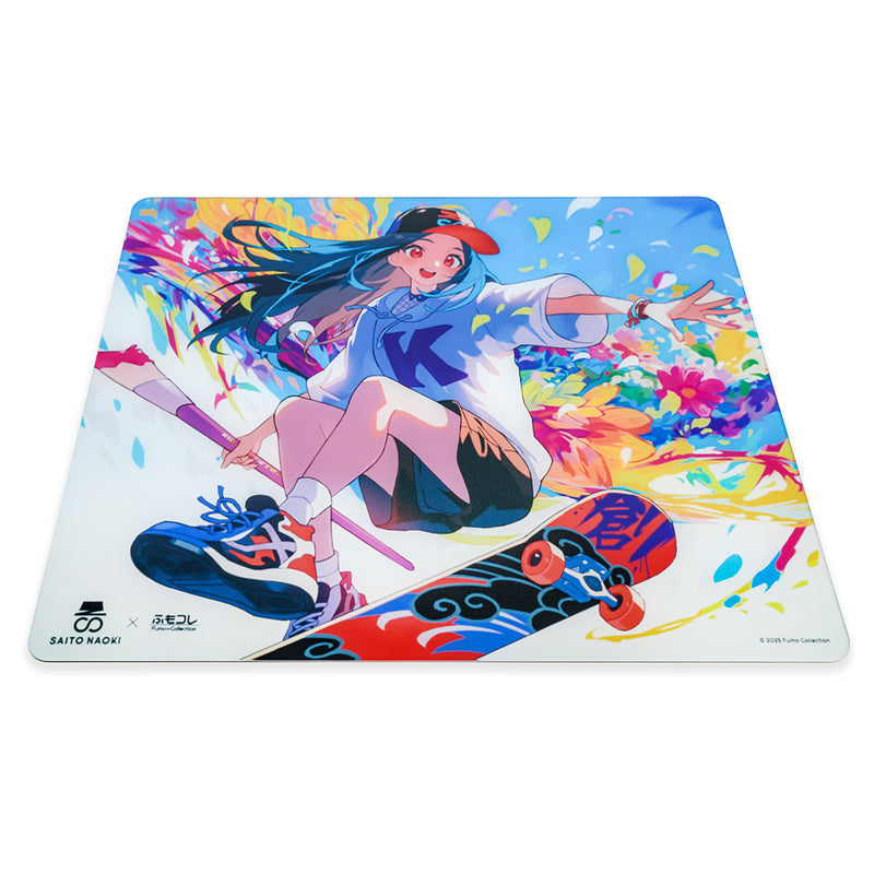 ふもコレSeasons × さいとうなおき Dream Gamer ガラスマウスパッド 25春【他商品との同梱不可】｜ふもコレ(Fumo ...