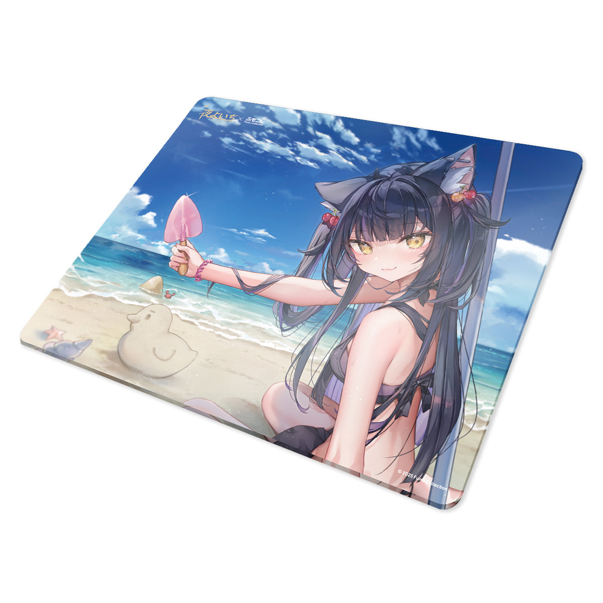 ふもコレSeasons ×  夜よいち Dream Gamer ガラスマウスパッド 25夏【他商品との同梱不可】