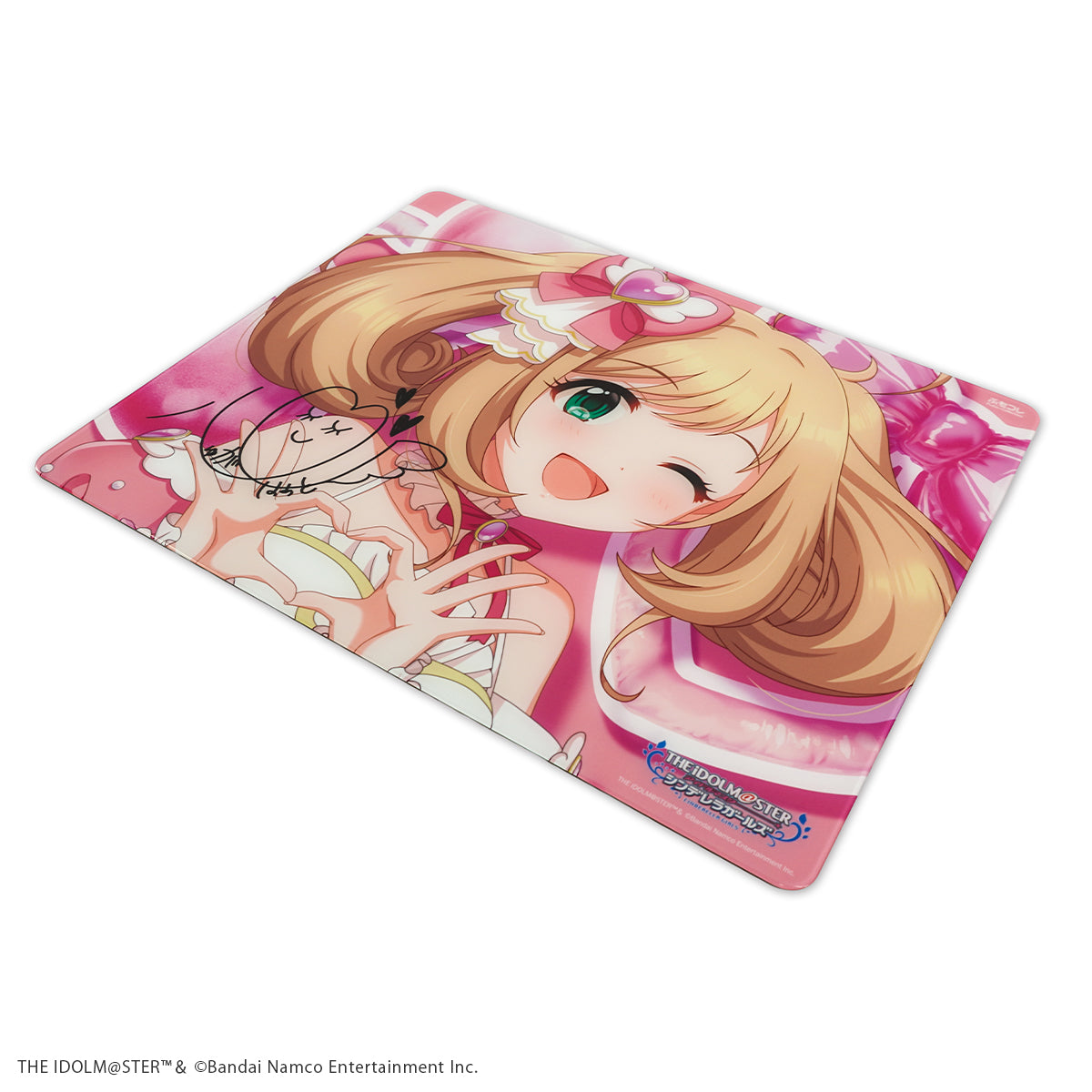 アイドルマスター シンデレラガールズ × ふもコレ ガラスマウスパッド 佐藤心 (Dream Gamer)【他商品との同梱不可】