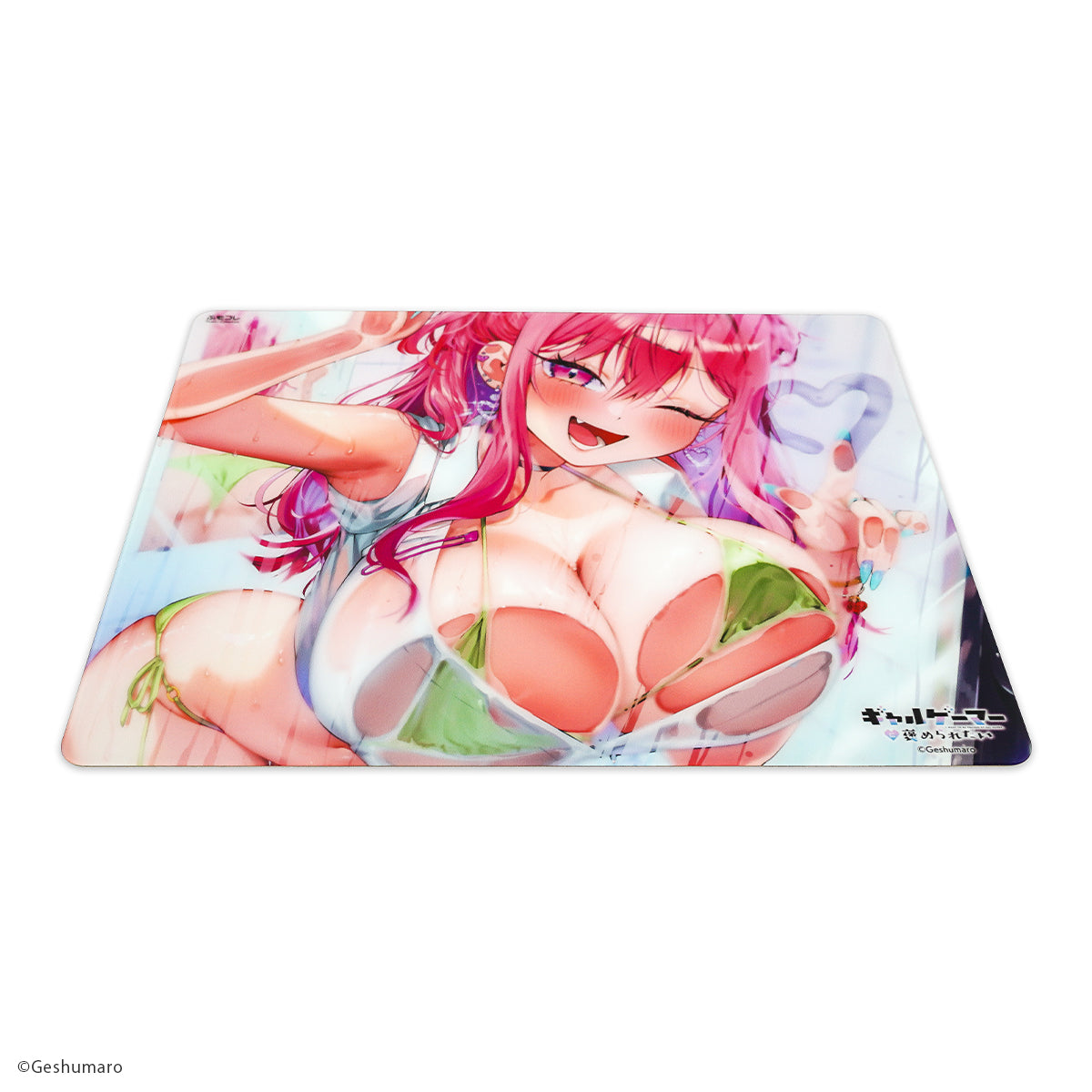 ギャルゲーマーに褒められたい × ふもコレ ガラスマウスパッド 莉音 (Dream Gamer)【他商品との同梱不可】