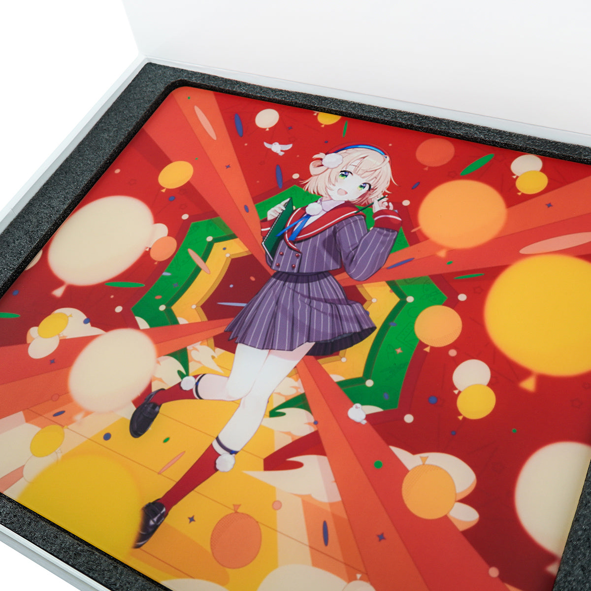 ふもコレ × しぐれうい5周年記念 Dream Gamer Thunder Glass Mousepad【他商品との同梱不可】