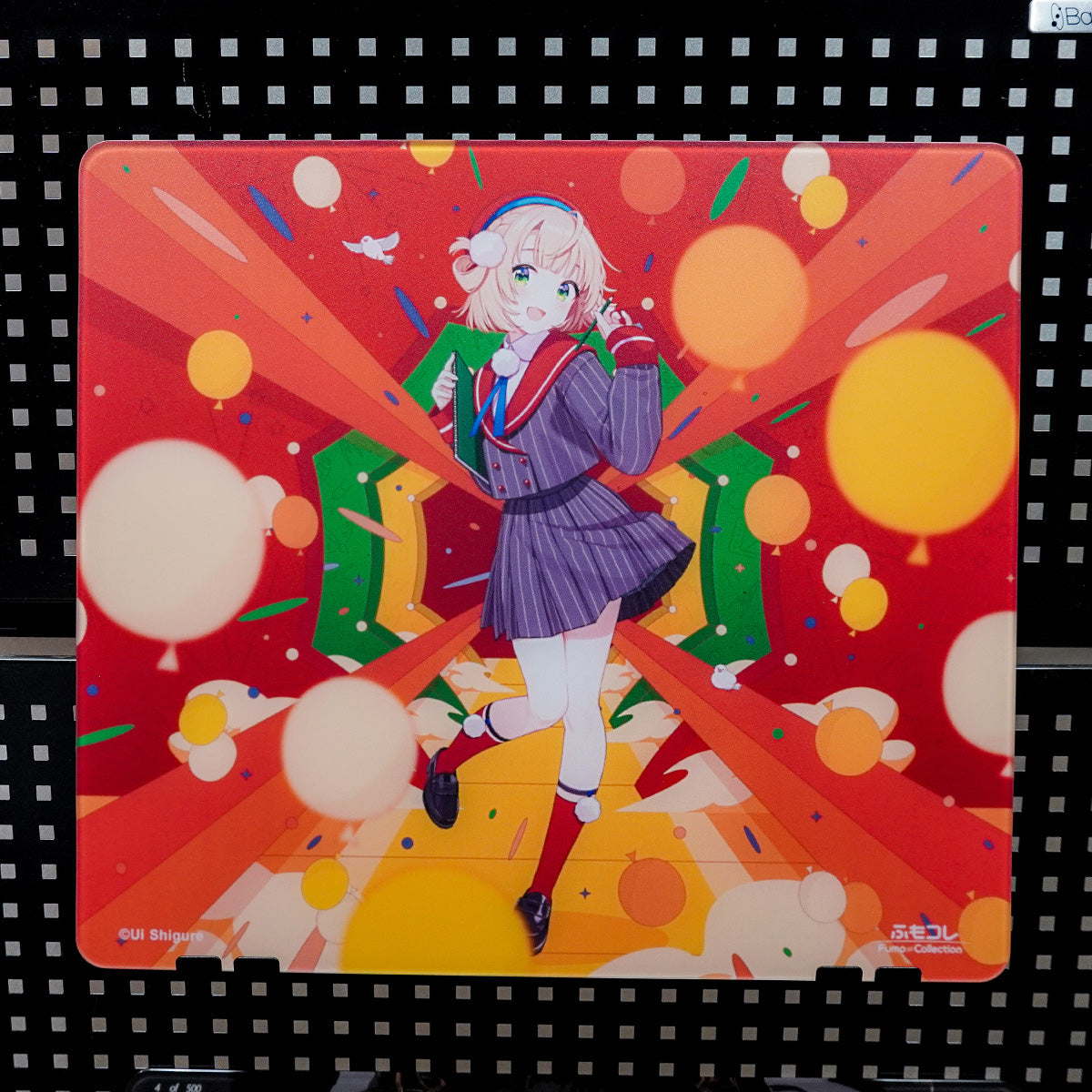 ふもコレ × しぐれうい5周年記念 Dream Gamer Thunder Glass Mousepad【他商品との同梱不可】