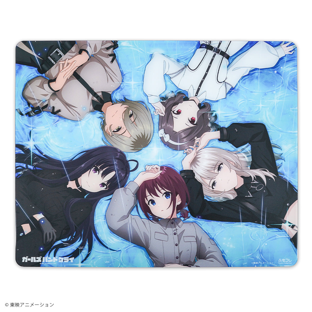 ガールズバンドクライ × ふもコレ ガラスマウスパッド (Dream Gamer)【他商品との同梱不可】