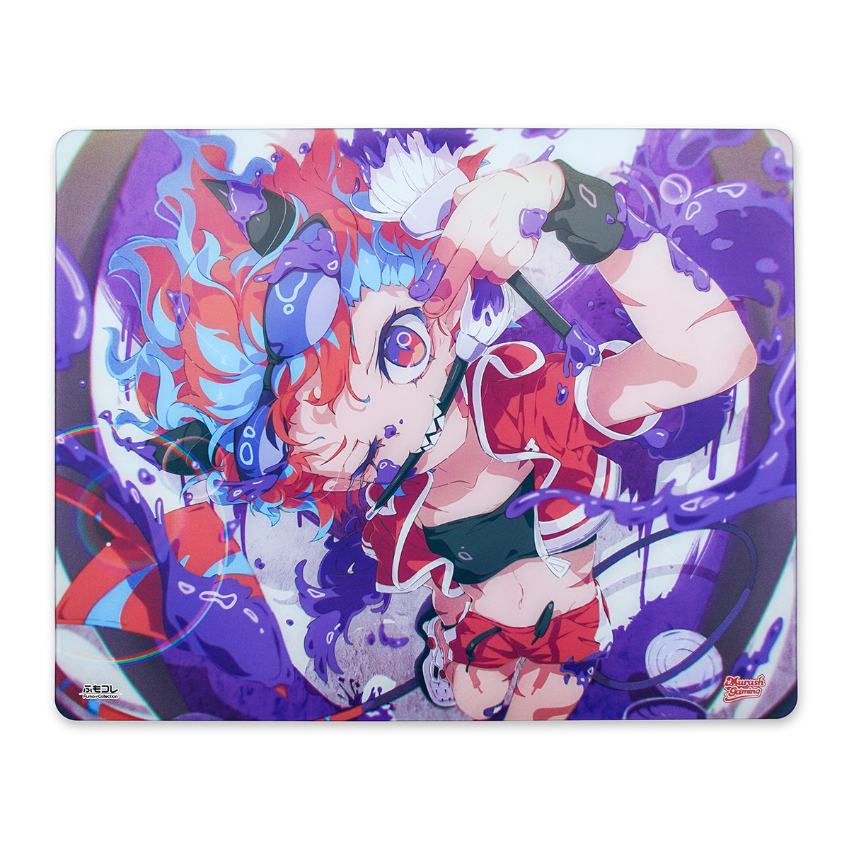 ふもコレ × MURASH GAMING ガラスマウスパッド Dream Gamer 浮