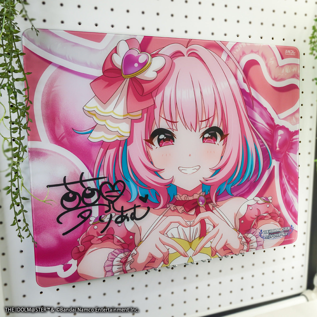 アイドルマスター シンデレラガールズ × ふもコレ ガラスマウスパッド 夢見りあむ (Dream Gamer)【他商品との同梱不可】