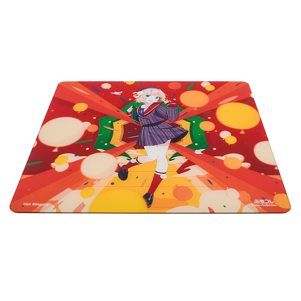 ふもコレ × しぐれうい5周年記念 Dream Gamer Thunder Glass Mousepad【他商品との同梱不可】