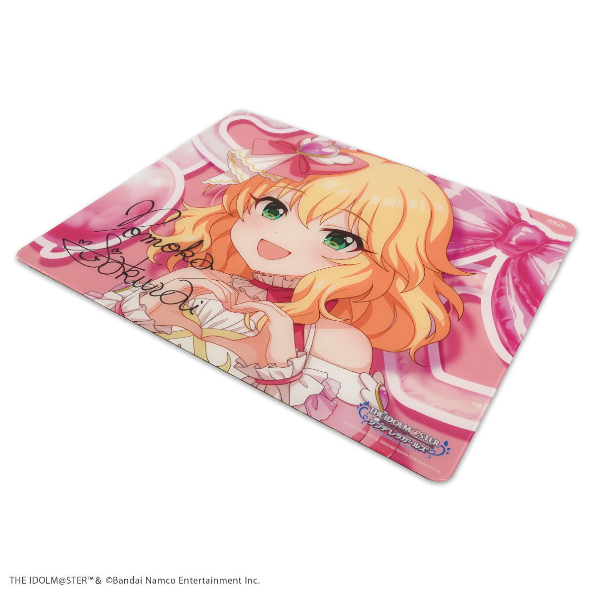 アイドルマスター シンデレラガールズ × ふもコレ ガラスマウスパッド 櫻井桃華 (Dream Gamer)【他商品との同梱不可】
