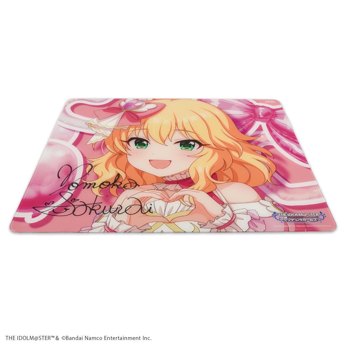 アイドルマスター シンデレラガールズ × ふもコレ ガラスマウスパッド 櫻井桃華 (Dream Gamer)【他商品との同梱不可】