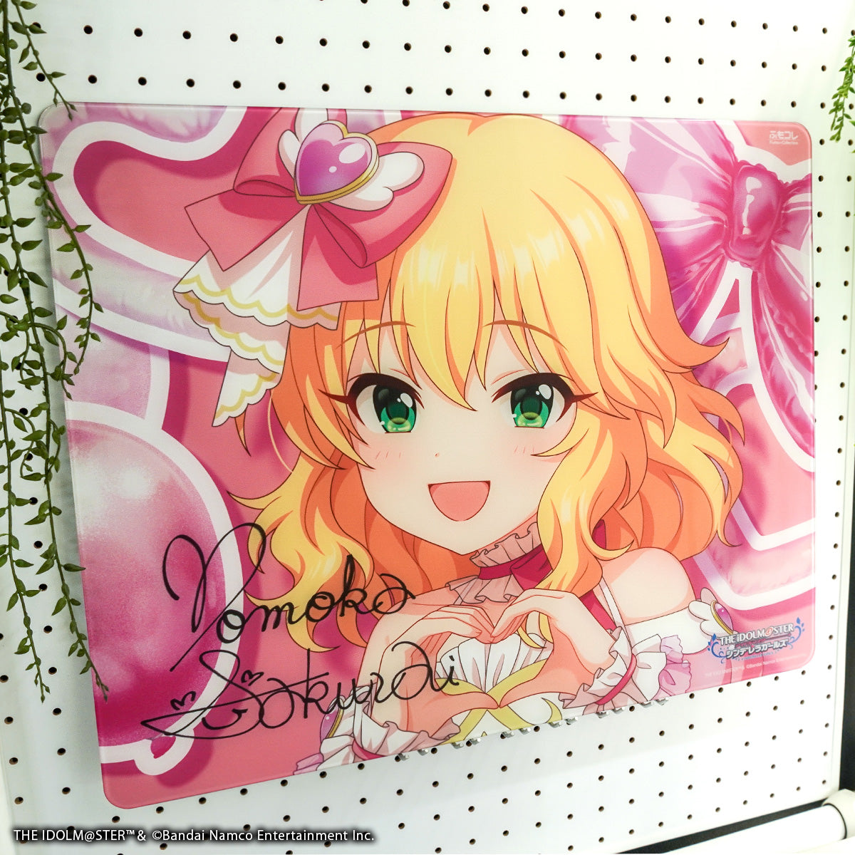 アイドルマスター シンデレラガールズ × ふもコレ ガラスマウスパッド 櫻井桃華 (Dream Gamer)【他商品との同梱不可】