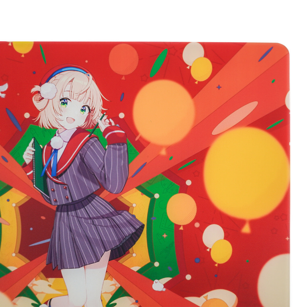 ふもコレ × しぐれうい5周年記念 Dream Gamer Thunder Glass Mousepad【他商品との同梱不可】