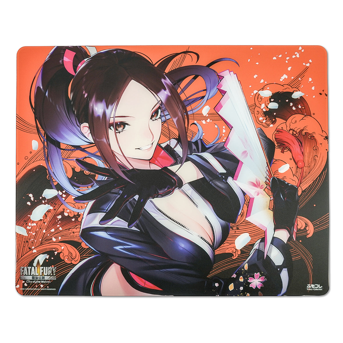 餓狼伝説 City of the Wolves × ふもコレ ガラスマウスパッド (Dream Gamer)【他商品との同梱不可】