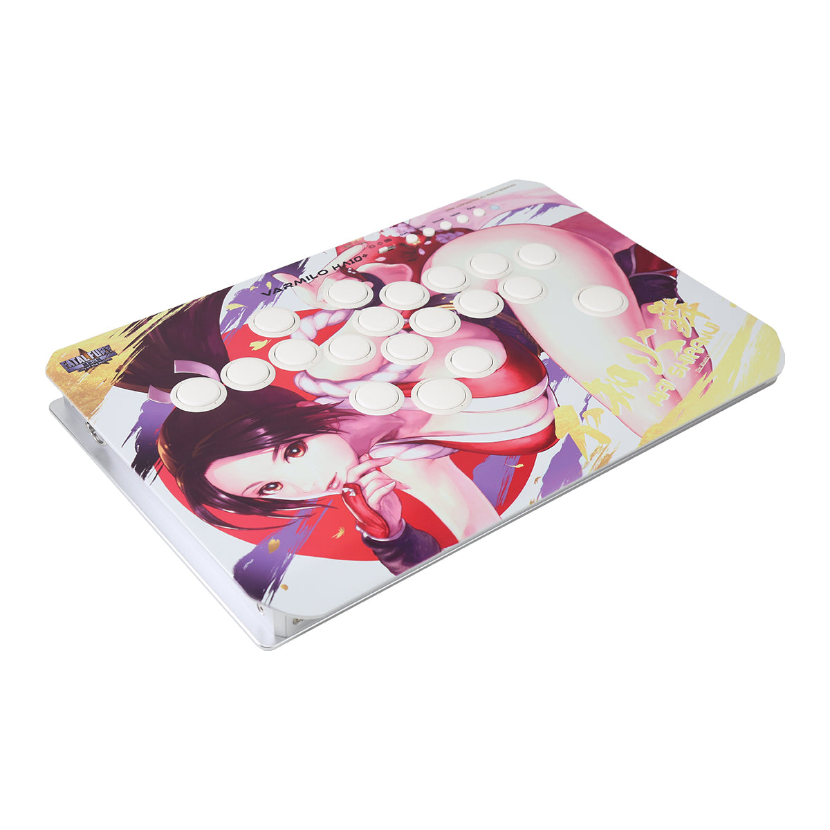 餓狼伝説 City of the Wolves × ふもコレ レバーレスコントローラー (VARMILO HA10+)