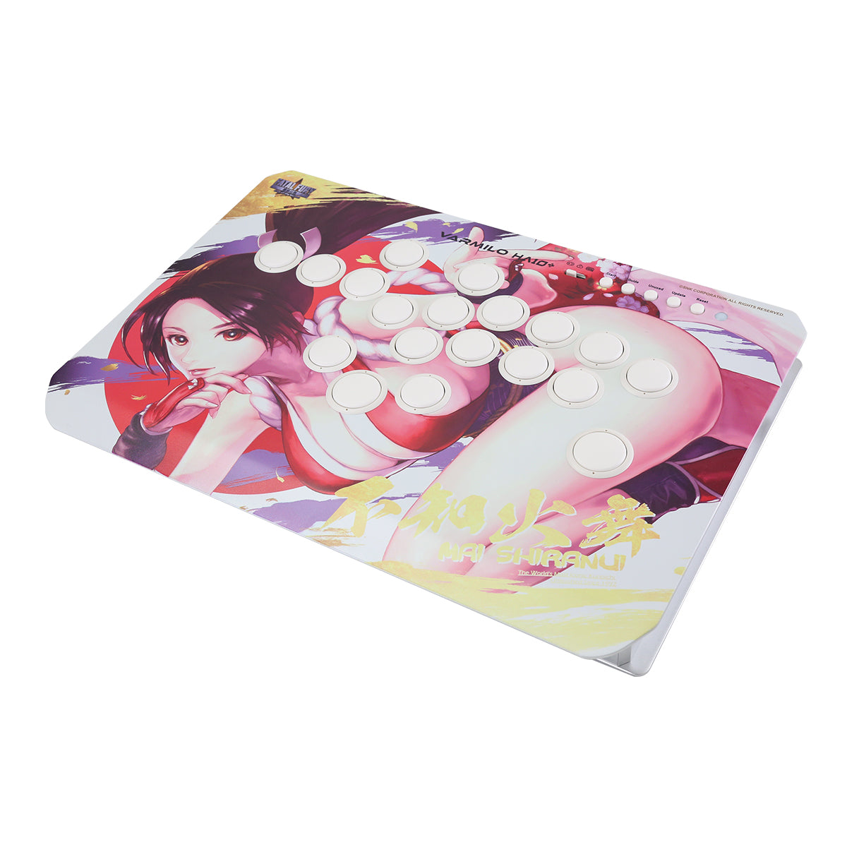 餓狼伝説 City of the Wolves × ふもコレ レバーレスコントローラー (VARMILO HA10+)