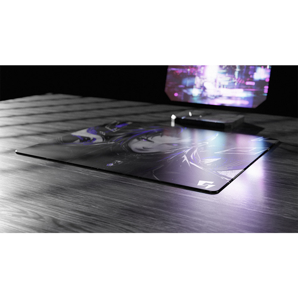 GLSSWRKS Zane Premium Glass Mousepad International Edition 490x420mm【他商品との同梱不可】