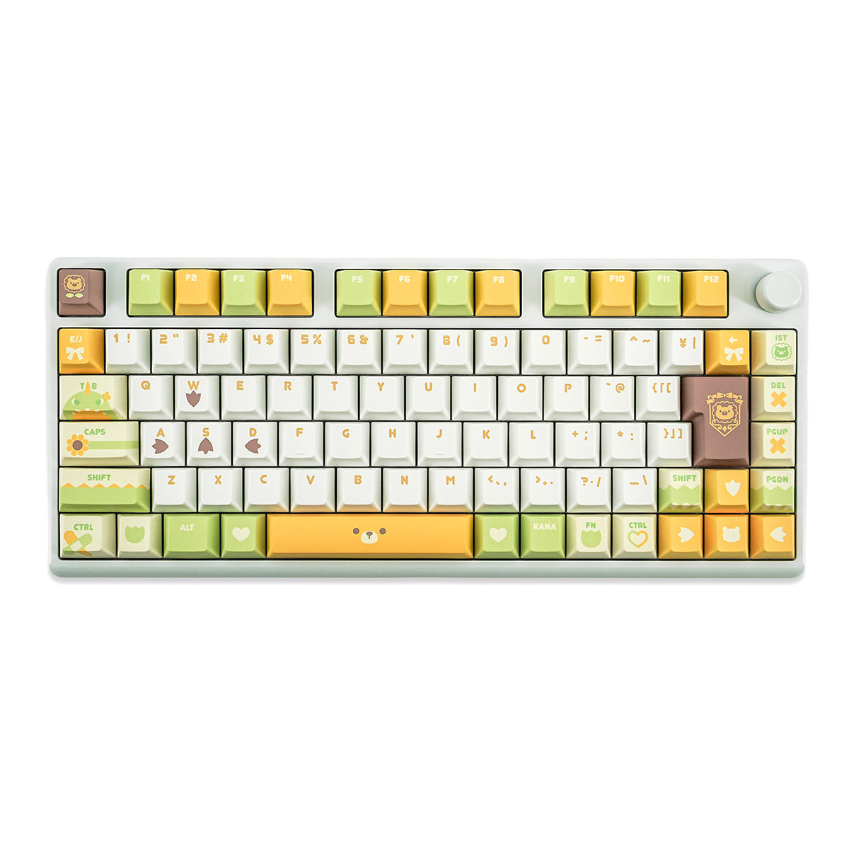 にじさんじ × ふもコレ キーボード 本間ひまわり Arbiter studio 日本語配列 75% ラピッドトリガー (FUJI+ Gateron 磁気スイッチ) 軸