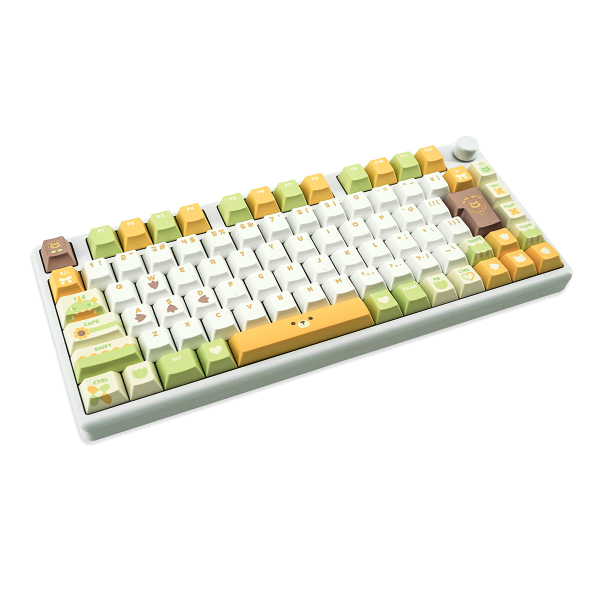 にじさんじ × ふもコレ キーボード 本間ひまわり Arbiter studio 日本語配列 75% ラピッドトリガー (FUJI+ Gateron 磁気スイッチ) 軸