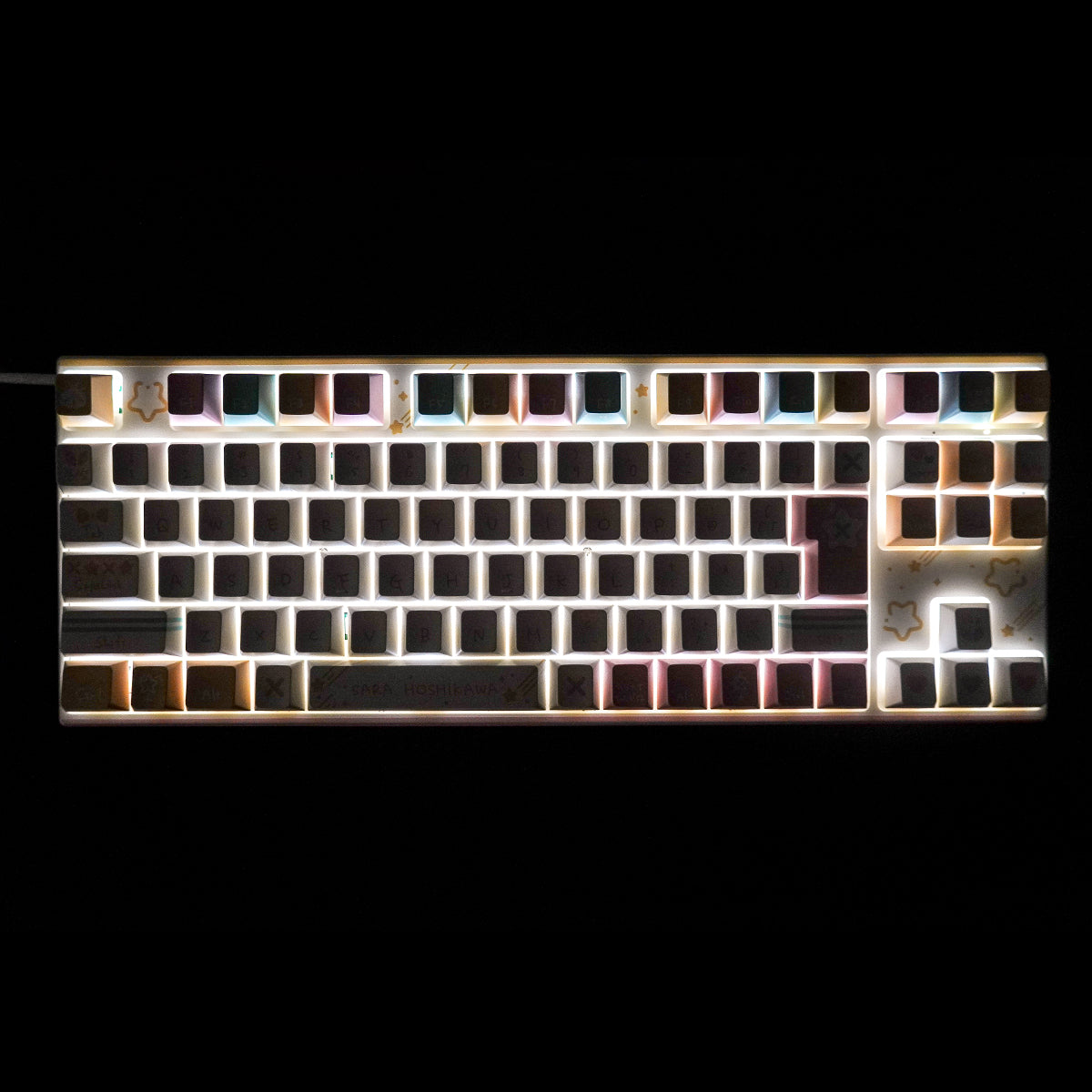 にじさんじ × ふもコレ キーボード 星川サラ  VARMILO 日本語配列 80%