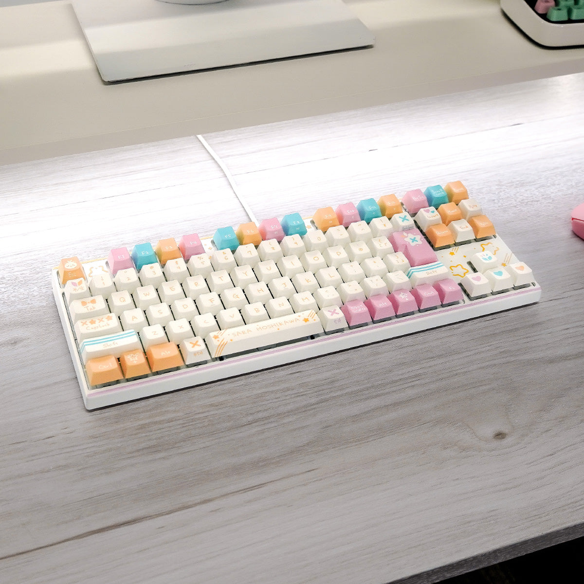にじさんじ × ふもコレ キーボード 星川サラ  VARMILO 日本語配列 80%