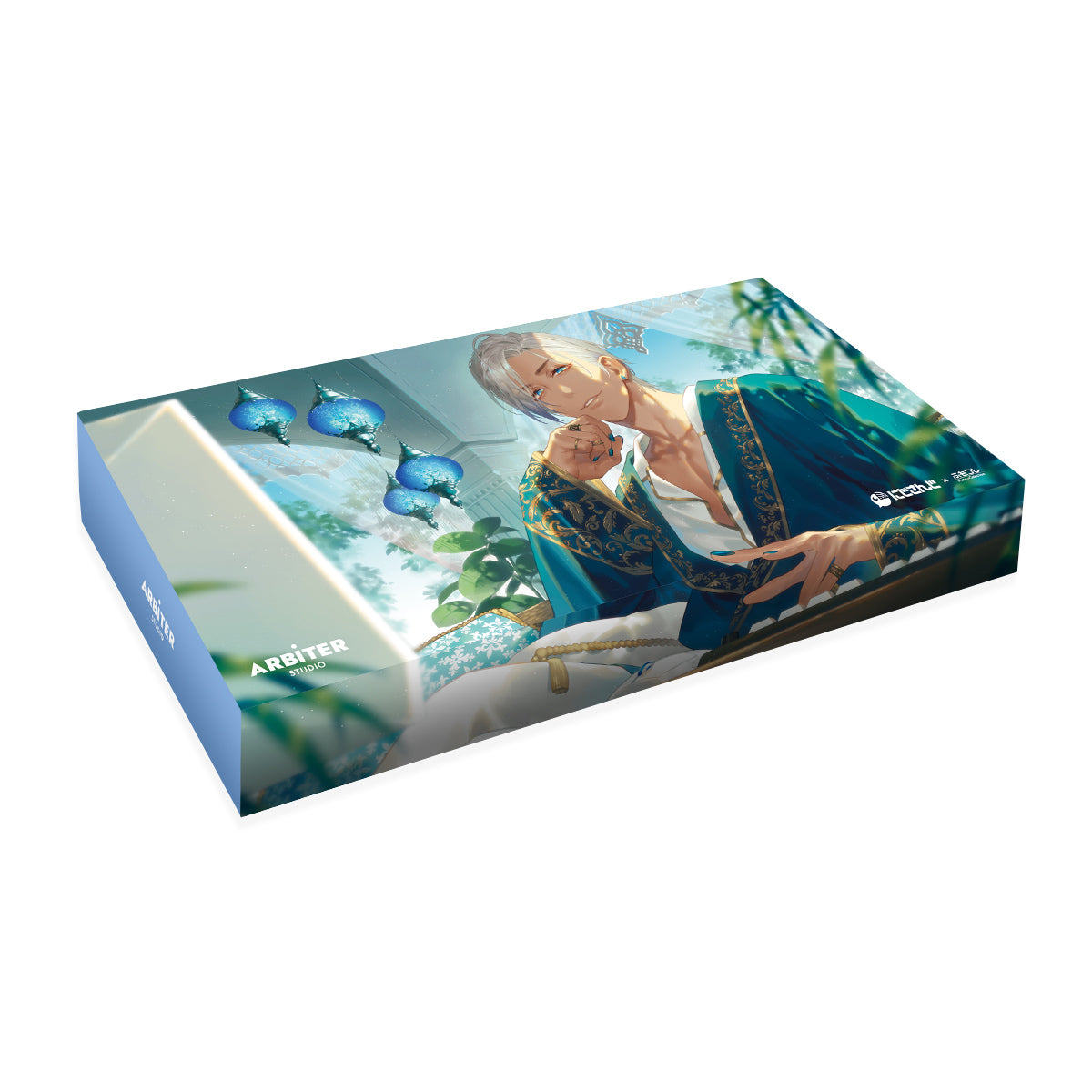 にじさんじ × ふもコレ キーボード イブラヒム Arbiter studio 日本語配列 75% ラピッドトリガー (Gateron Magnetic White) 軸