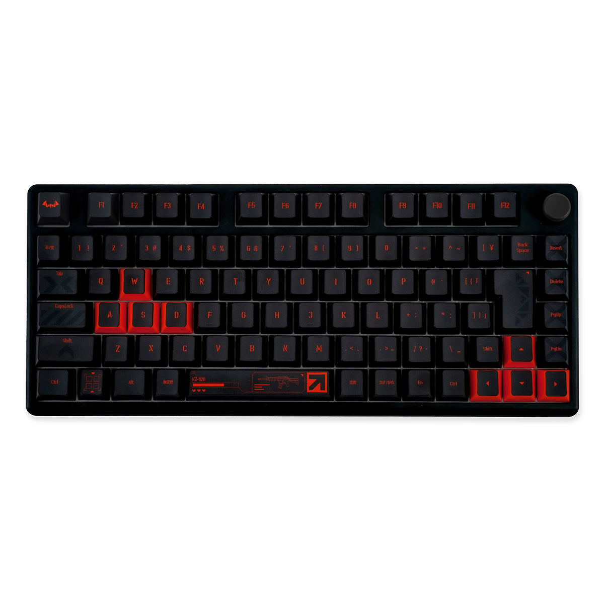 にじさんじ × ふもコレ キーボード 葛葉 Arbiter studio 日本語配列 75% ラピッドトリガー (Gateron Magnetic White) 軸