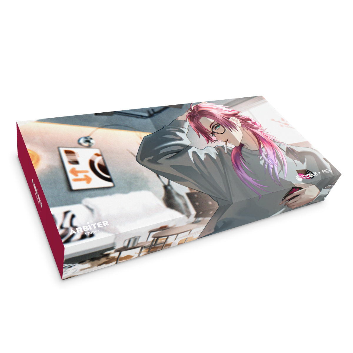 にじさんじ × ふもコレ キーボード ローレン・イロアス Arbiter studio 日本語配列 75% ラピッドトリガー (FUJI+ Gateron 磁気スイッチ) 軸