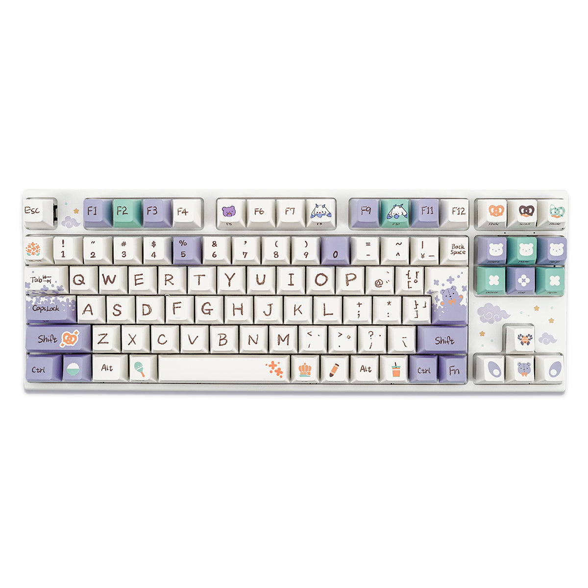 にじさんじ × ふもコレ キーボード ルンルン VARMILO 日本語配列