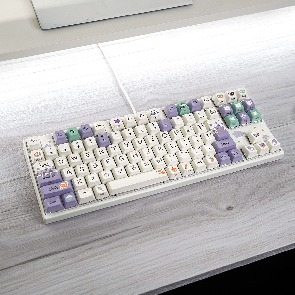 にじさんじ × ふもコレ キーボード ルンルン VARMILO 日本語配列