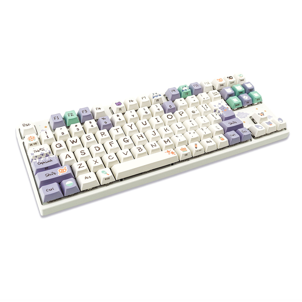 にじさんじ × ふもコレ キーボード ルンルン VARMILO 日本語配列